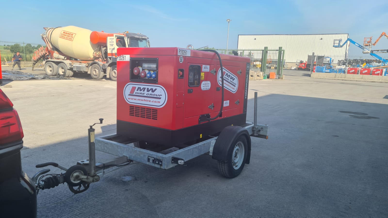 Demo 45KVA Rental spec Himoinsa SOLD... Customer collecting 