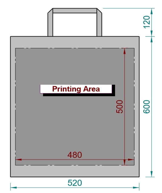 Printing area