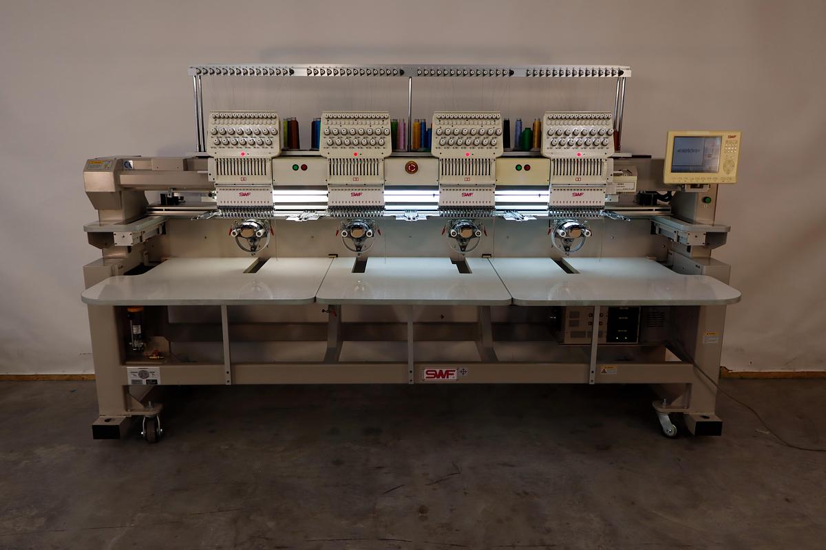 Refurbished SWF embroidery machine