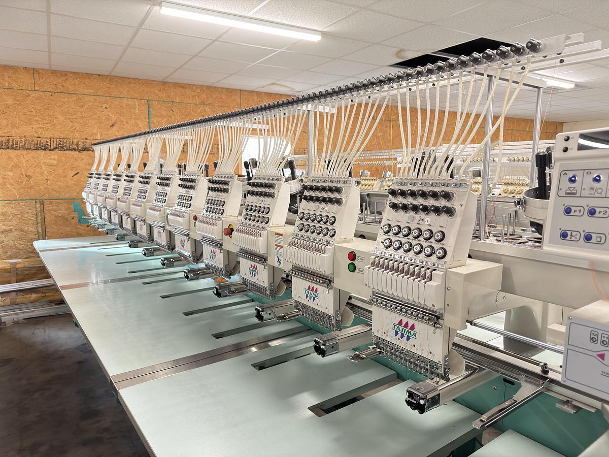 Refurbished Tajima embroidery machine