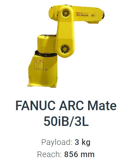 Fanuc Arc Mate 50iB/3L Data Sheet