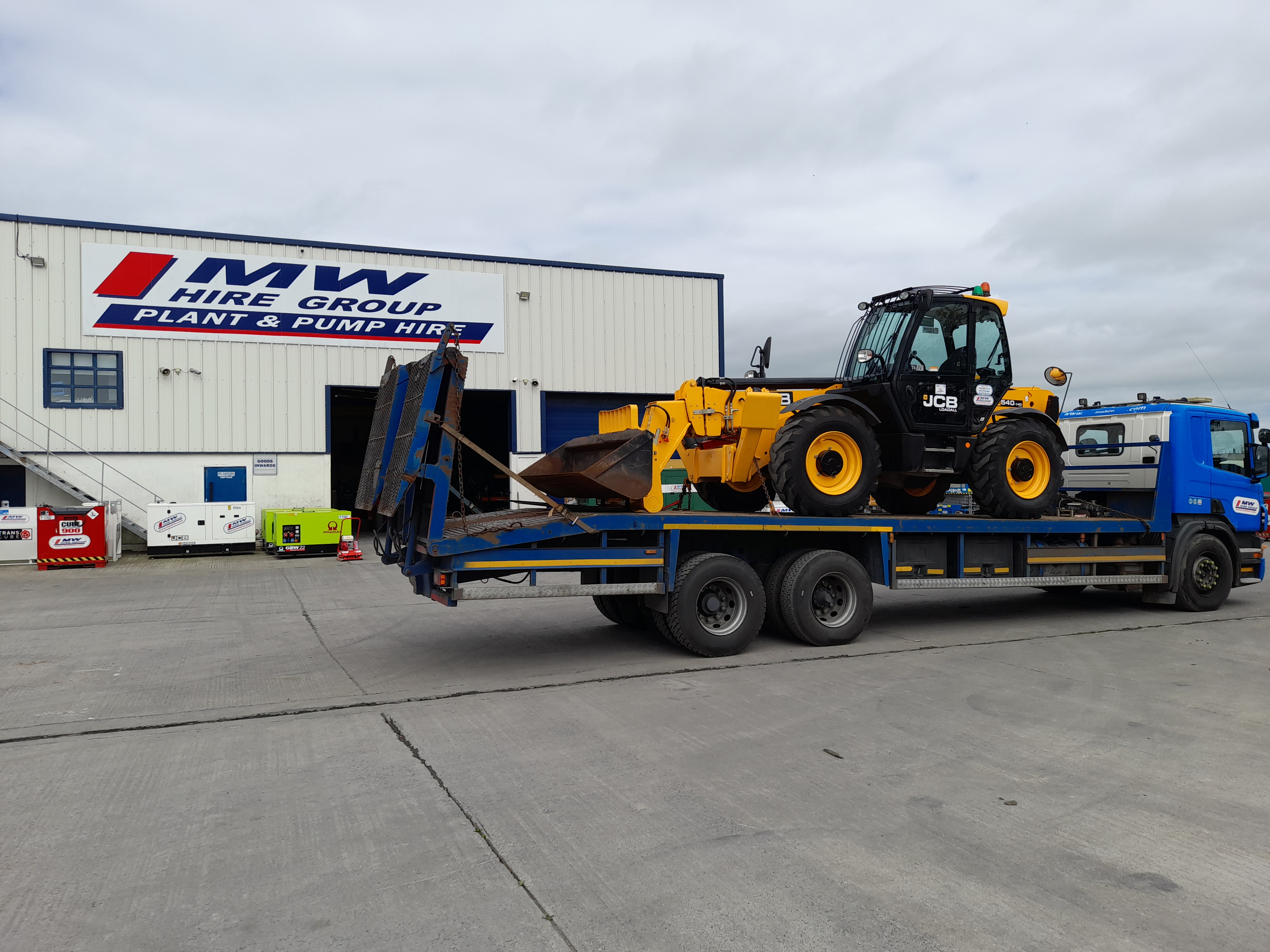 JCB 540-170 Teleporter SOLD.... Delivered to the cutomer in Co. Kildare... 