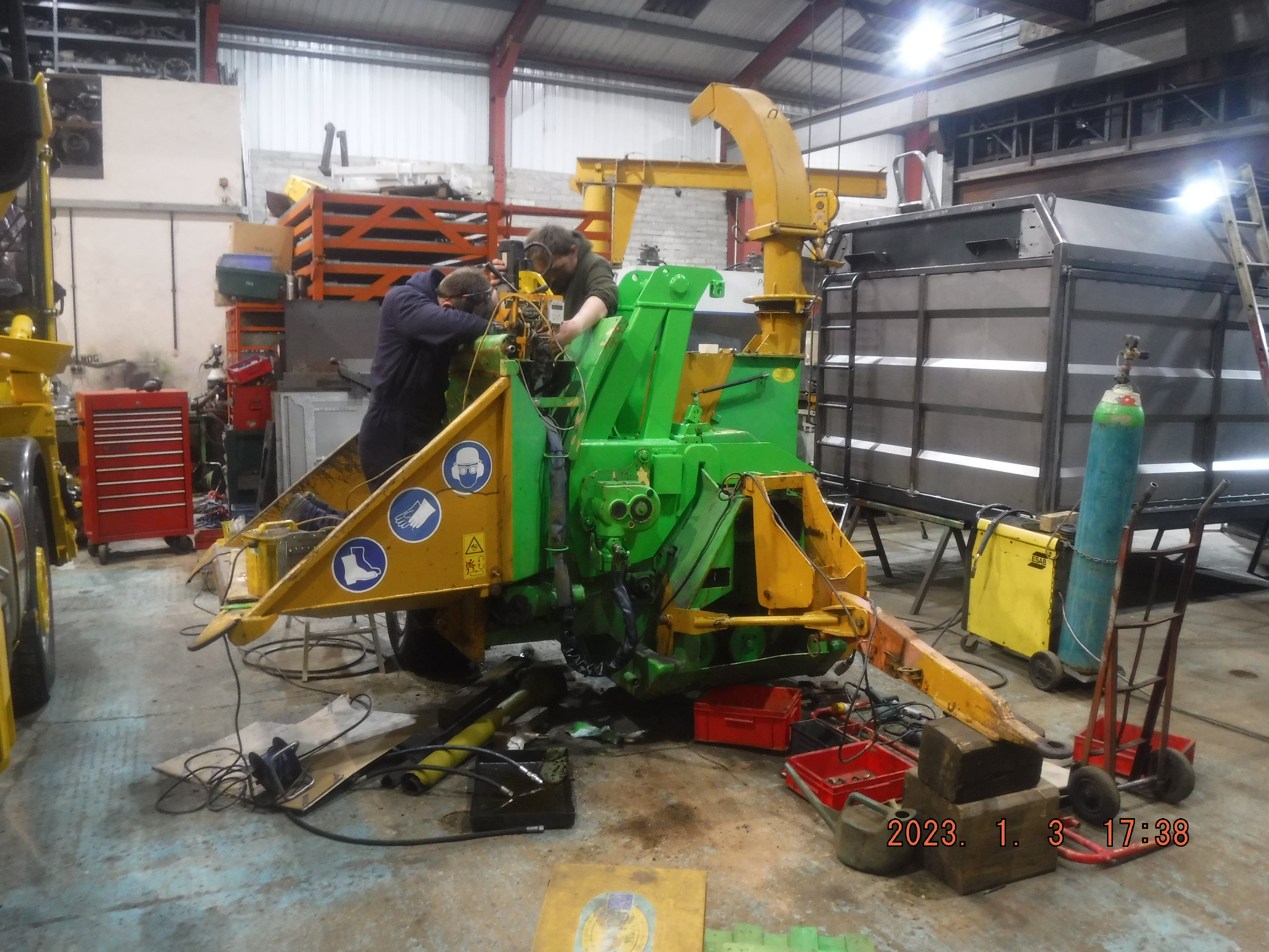 Retro-fitting our ACP Pressure Assist System