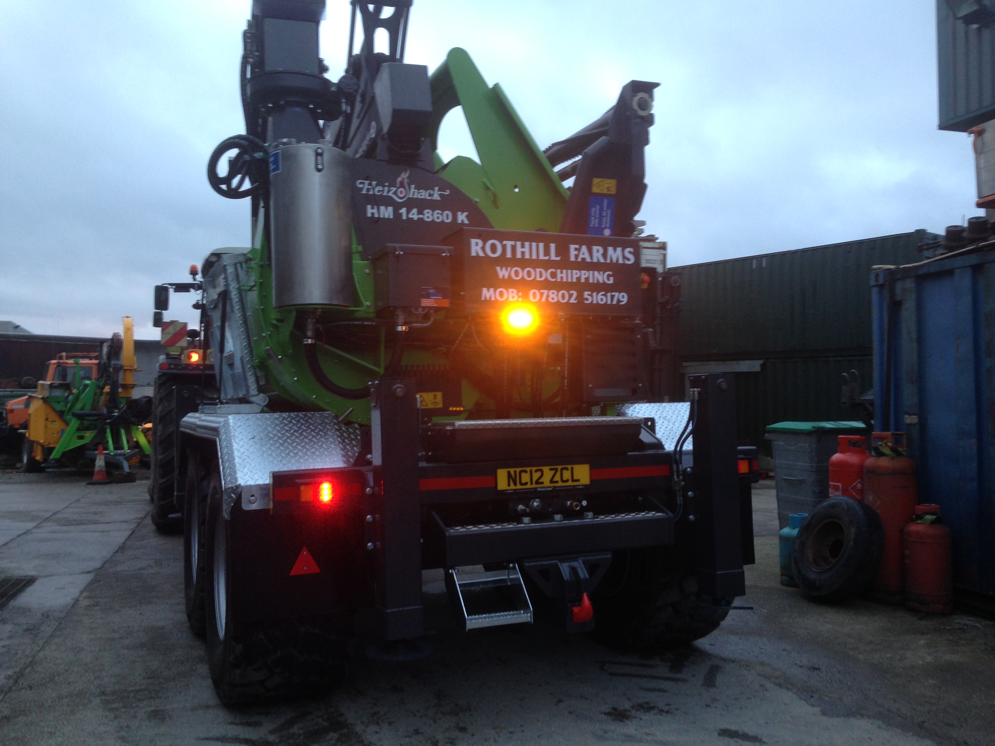 HM14-860 HEIZOHACK WOODCHIPPER