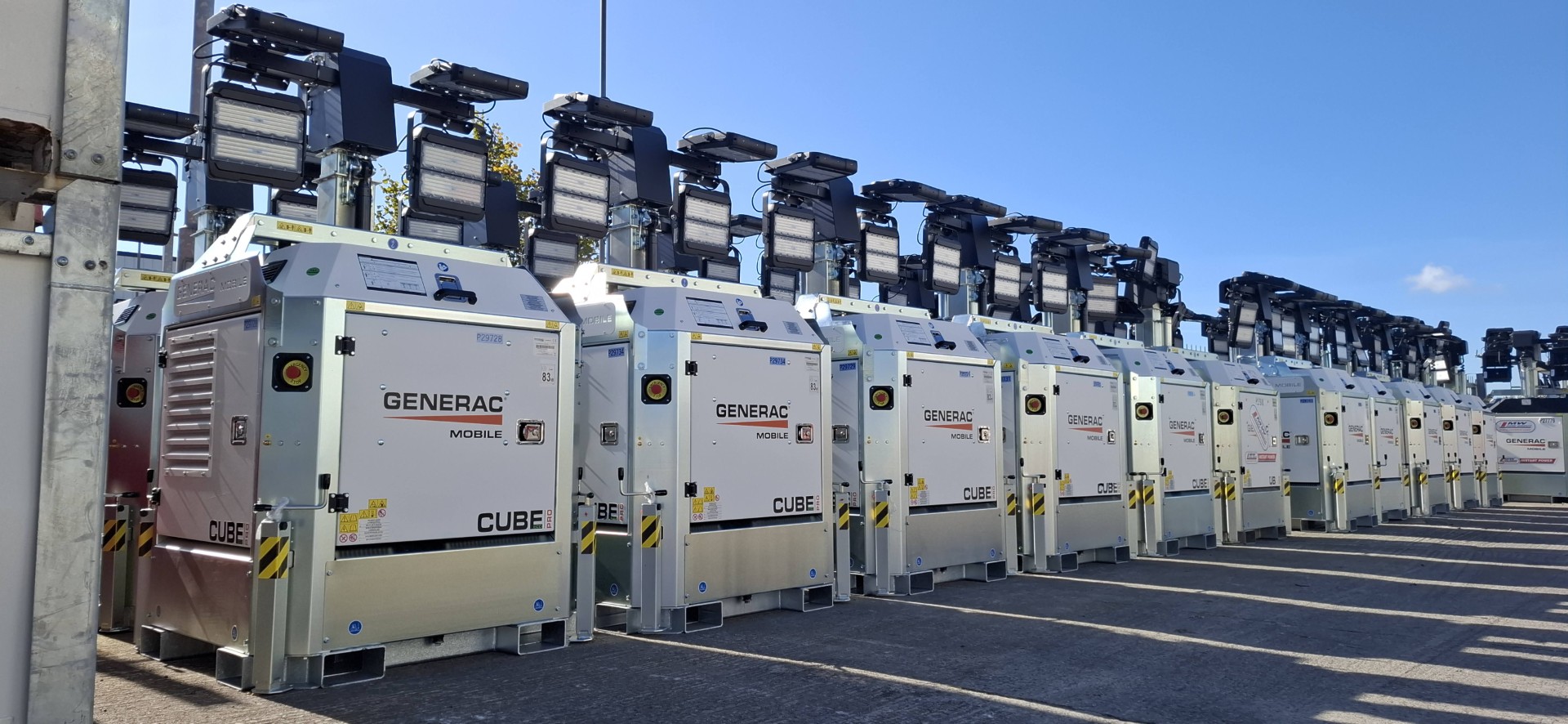 Lighting Towers for sale at Battery Energy Ireland