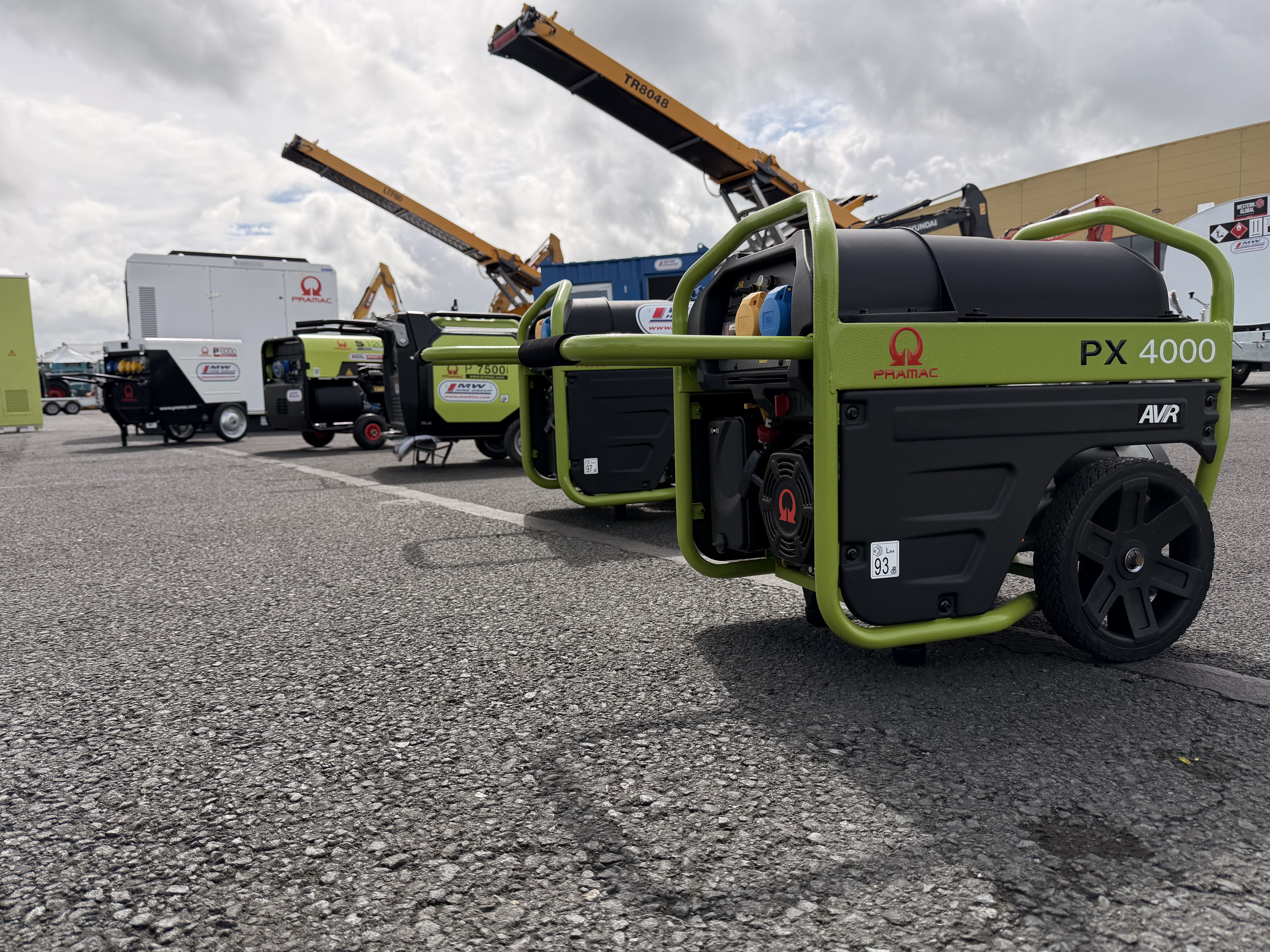 Generators for sale at Battery Energy Ireland