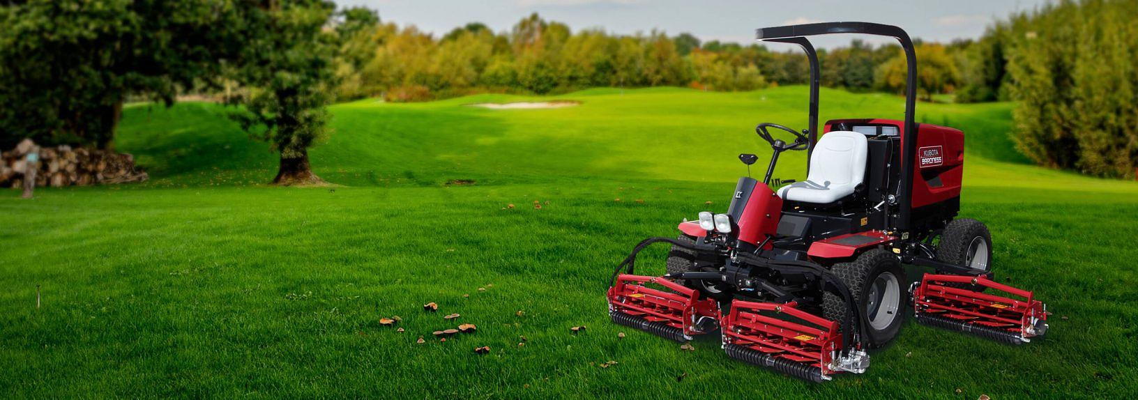 Reel mowers for sports fields and golf courses