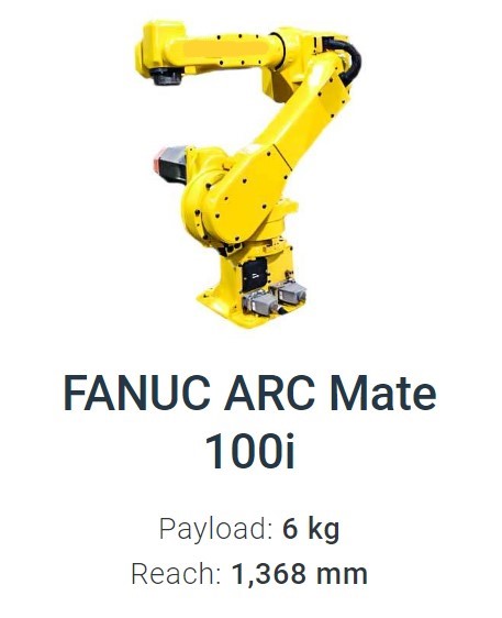 Fanuc Arc Mate 100i Data Sheet