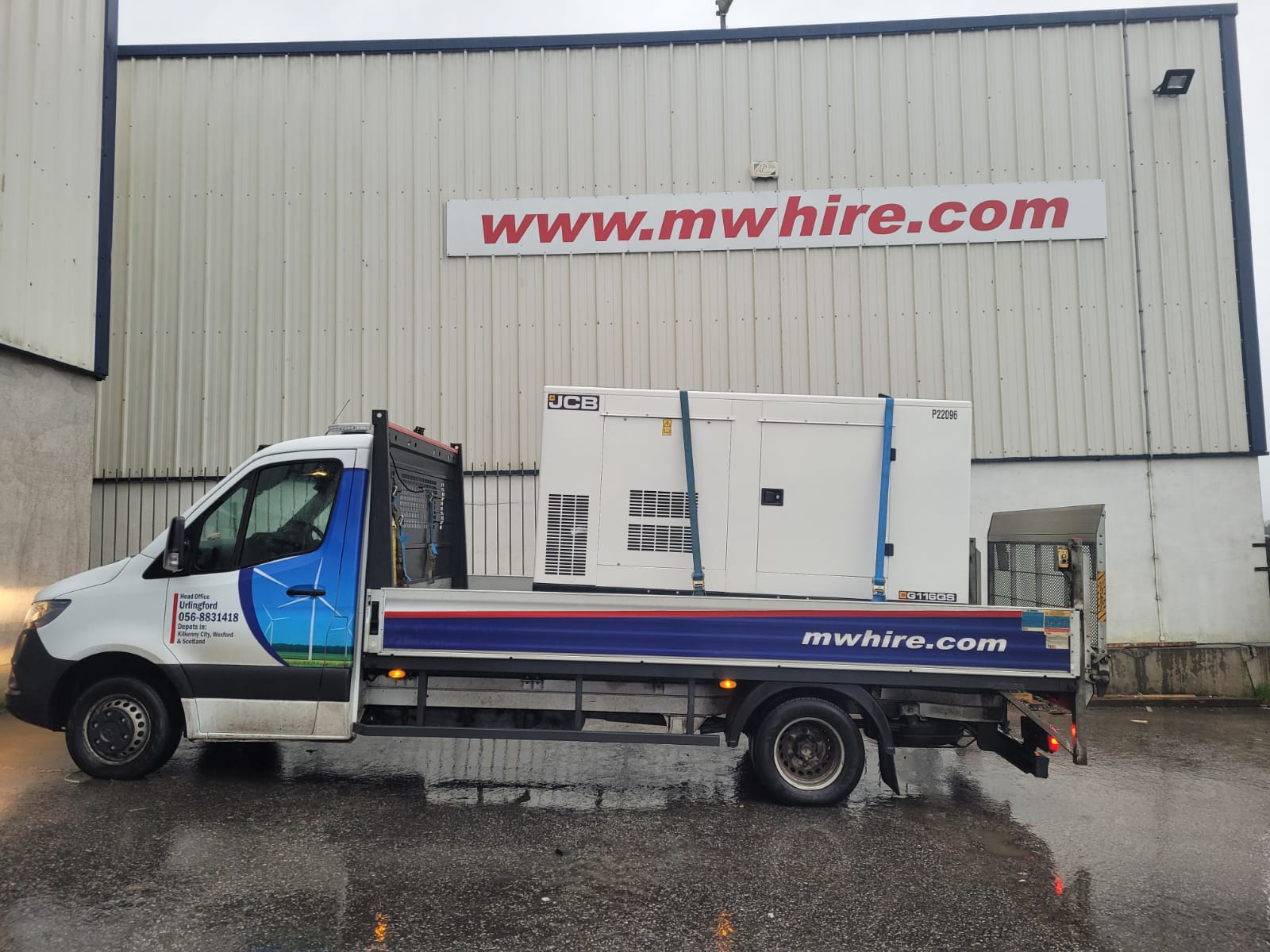 New Rental Spec JCB G116Q5 SOLD.. heading to a hire company in Dublin 