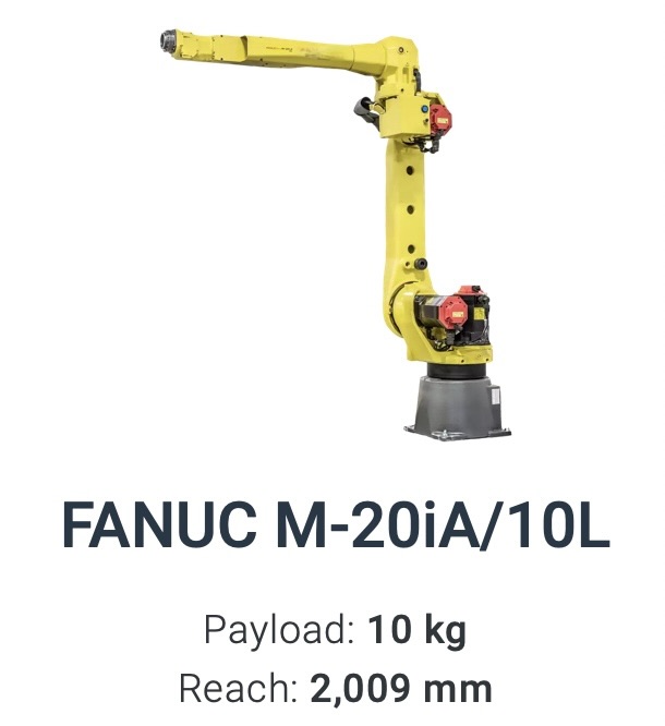Fanuc M20iA/10L Data Sheet