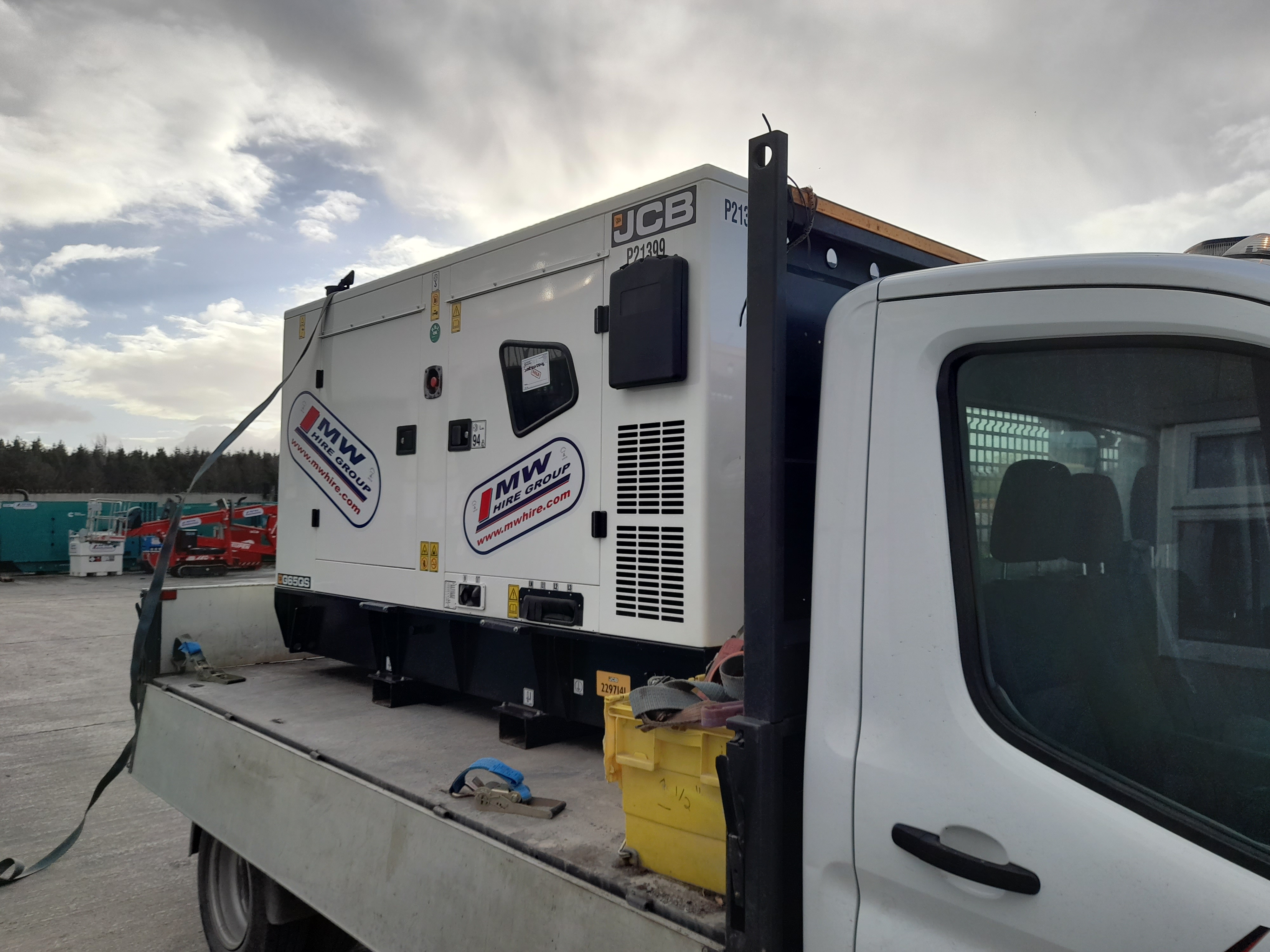 New JCB 65QS Silent Generator SOLD.... Customer Colecting 