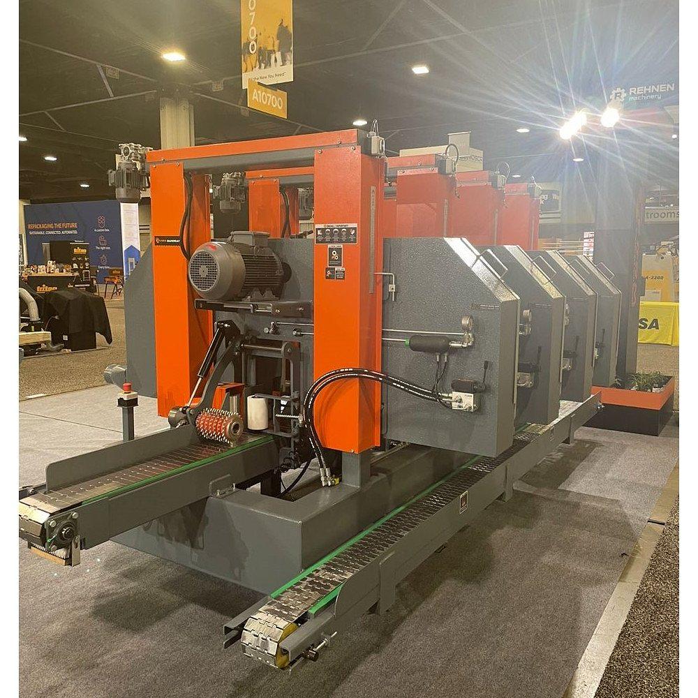 IWF 2022 Atlanta Woodworking Machines Resawing and Edger