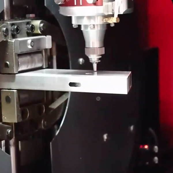 An evolution, fiber laser aluminum profile processing machine for aluminum window and door industry