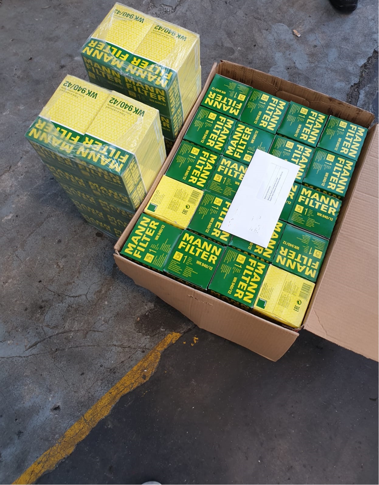 Brand new filters for one of our customers in Nigeria. We do sell truck parts by order.