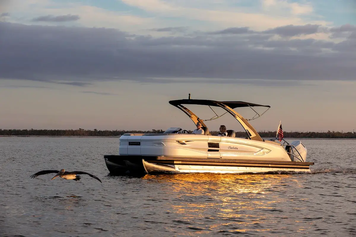 Outdoor summer boat storage