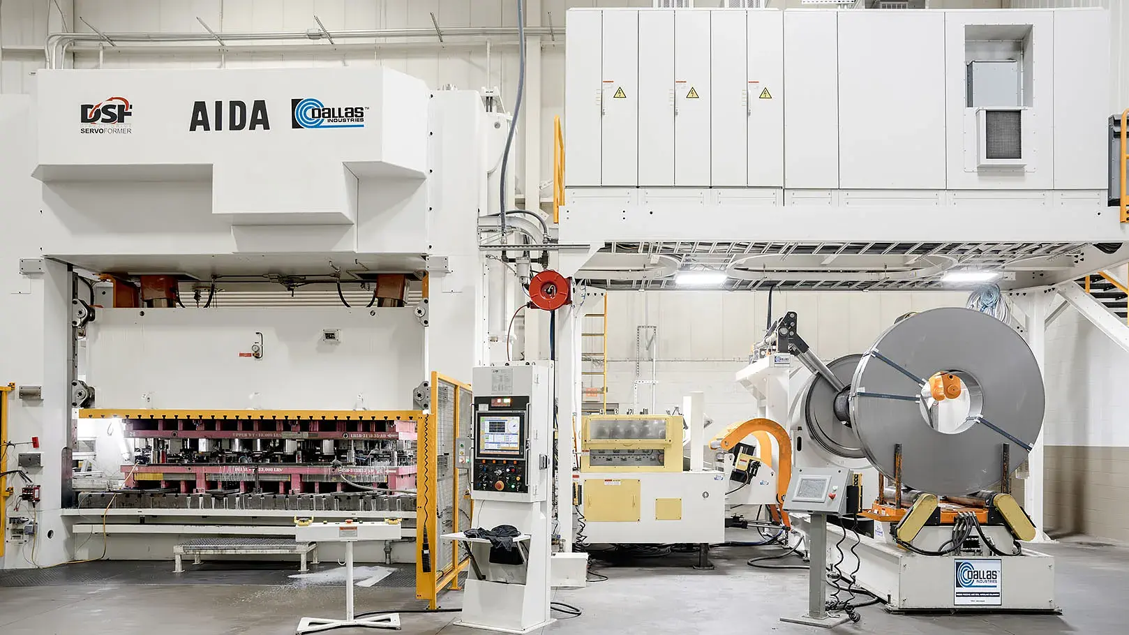 Aida press feed line installed by Southern Press Solutions