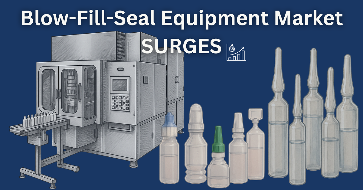 Blow-Fill-Seal Equipment Market Surges Amid Rising Pharmaceutical and Biologics Demand