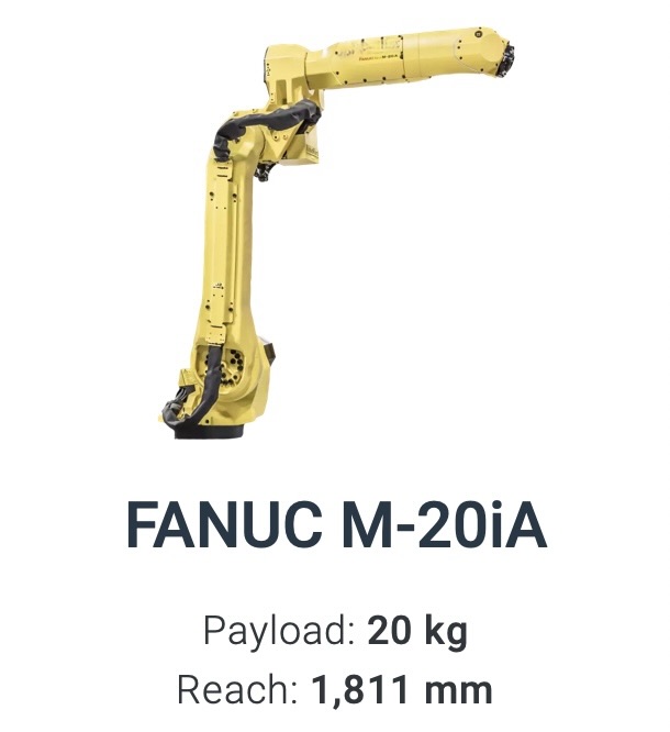 Fanuc M-20iA Data Sheet