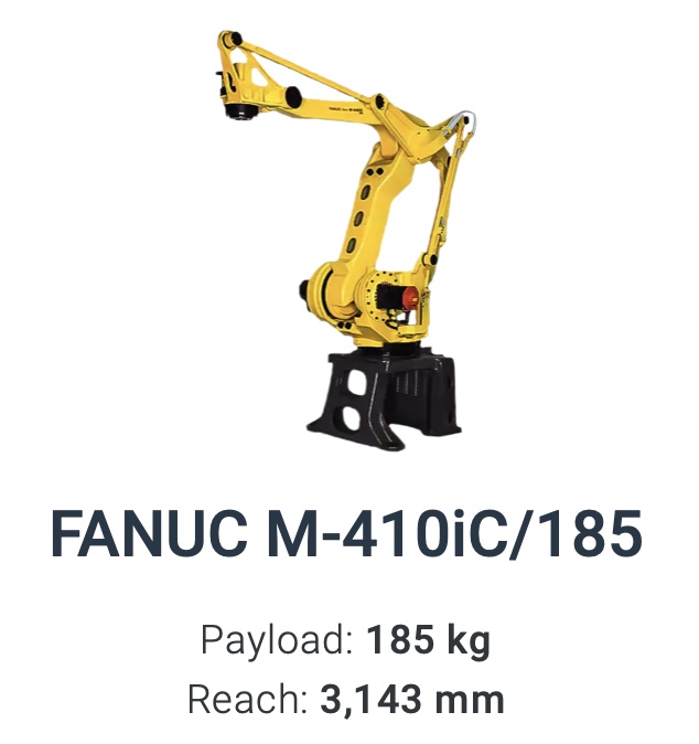 Fanuc M-410iC/185 Data Sheet