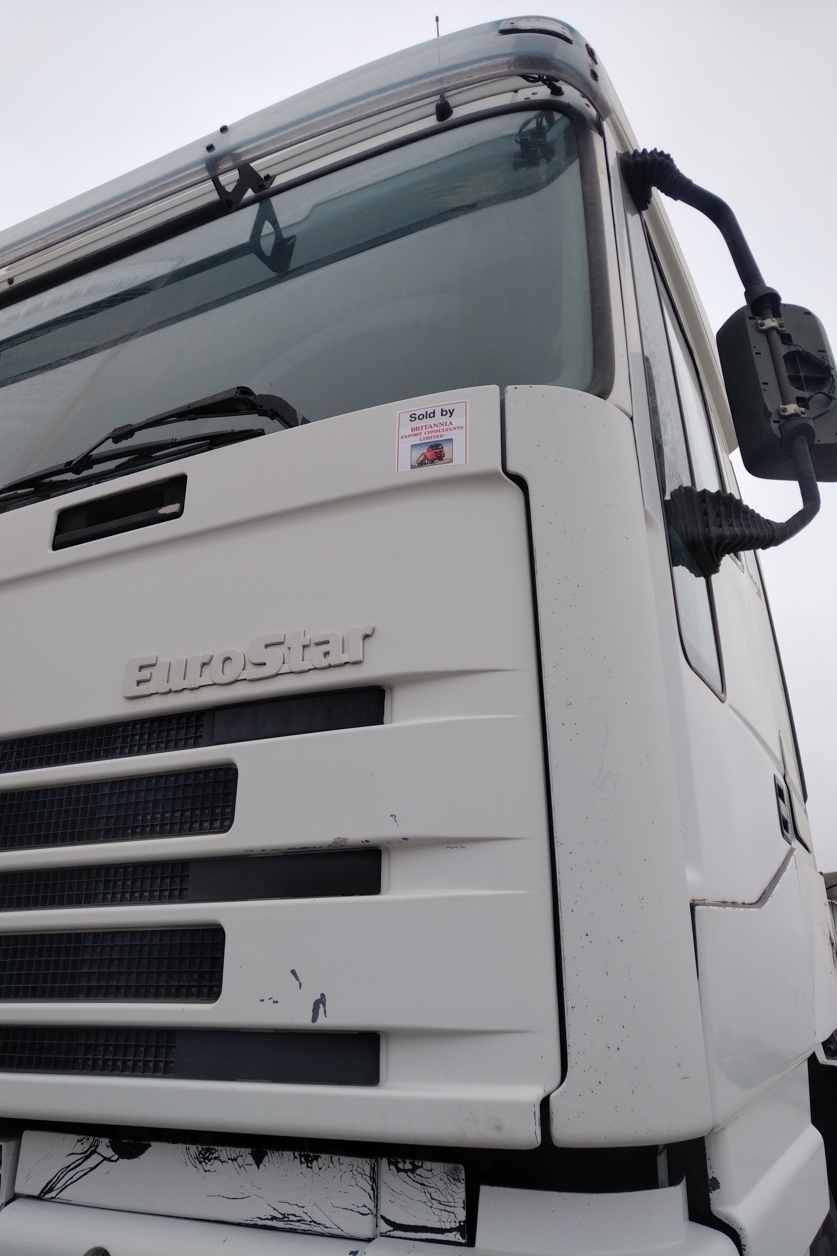 Transport & Delivery of Iveco Eurostar 440E43 tractor unit to Port. Shipping to Lagos - Nigeria.