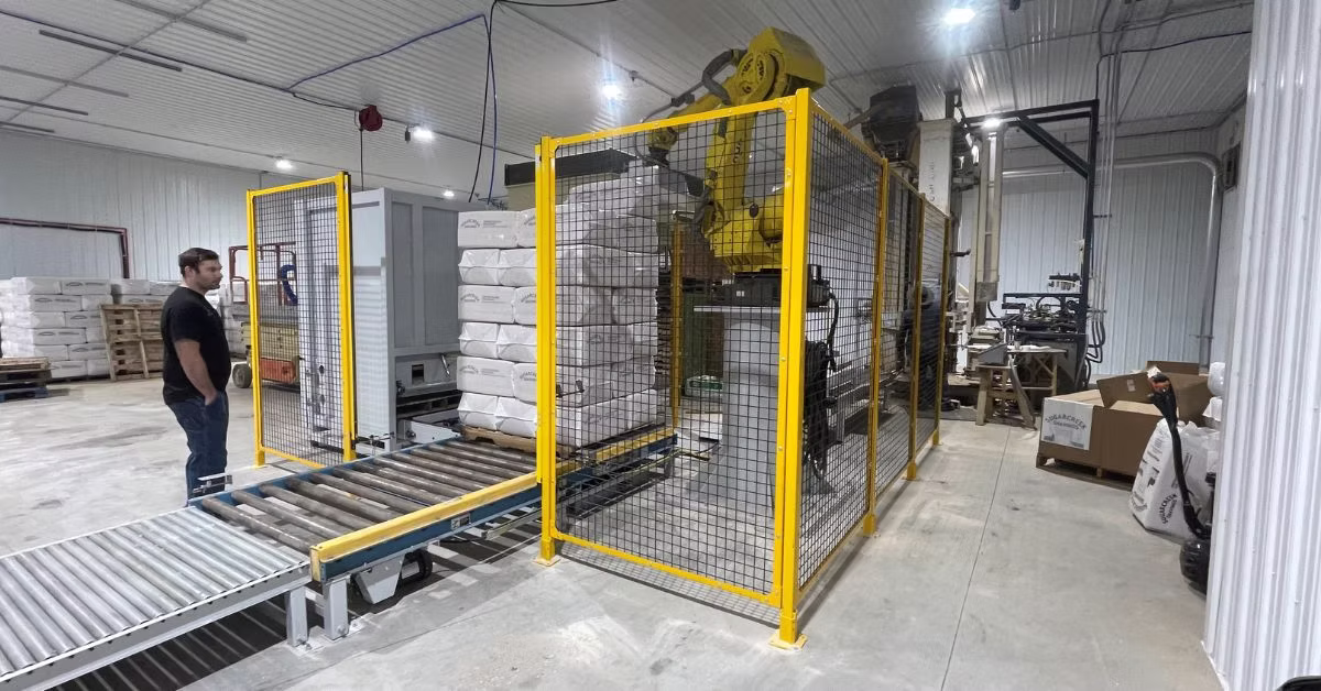 How Palletizing Robots Improve Efficiency