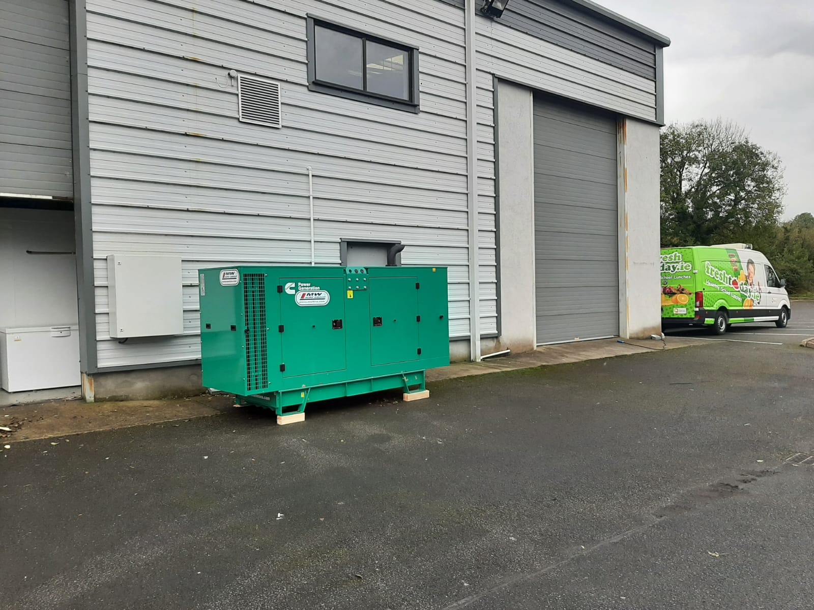 New Cummins C110D5 Silent Generator and GTEC 250 AMP Panel SOLD... Delivered to Site in Longford  
