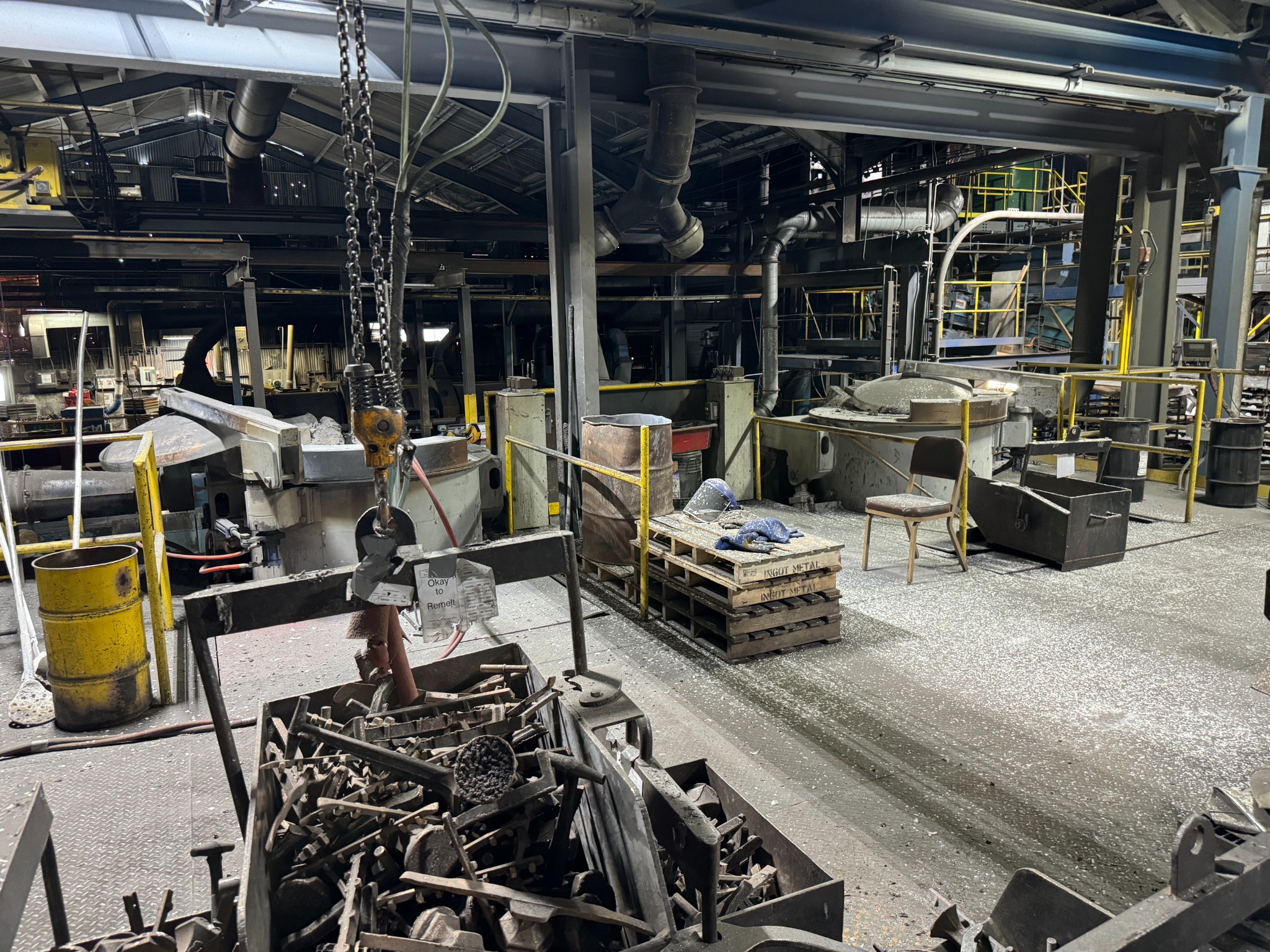 Year 2018 AJAX INDUCTION FURNACE,5 TONS PER HOUR