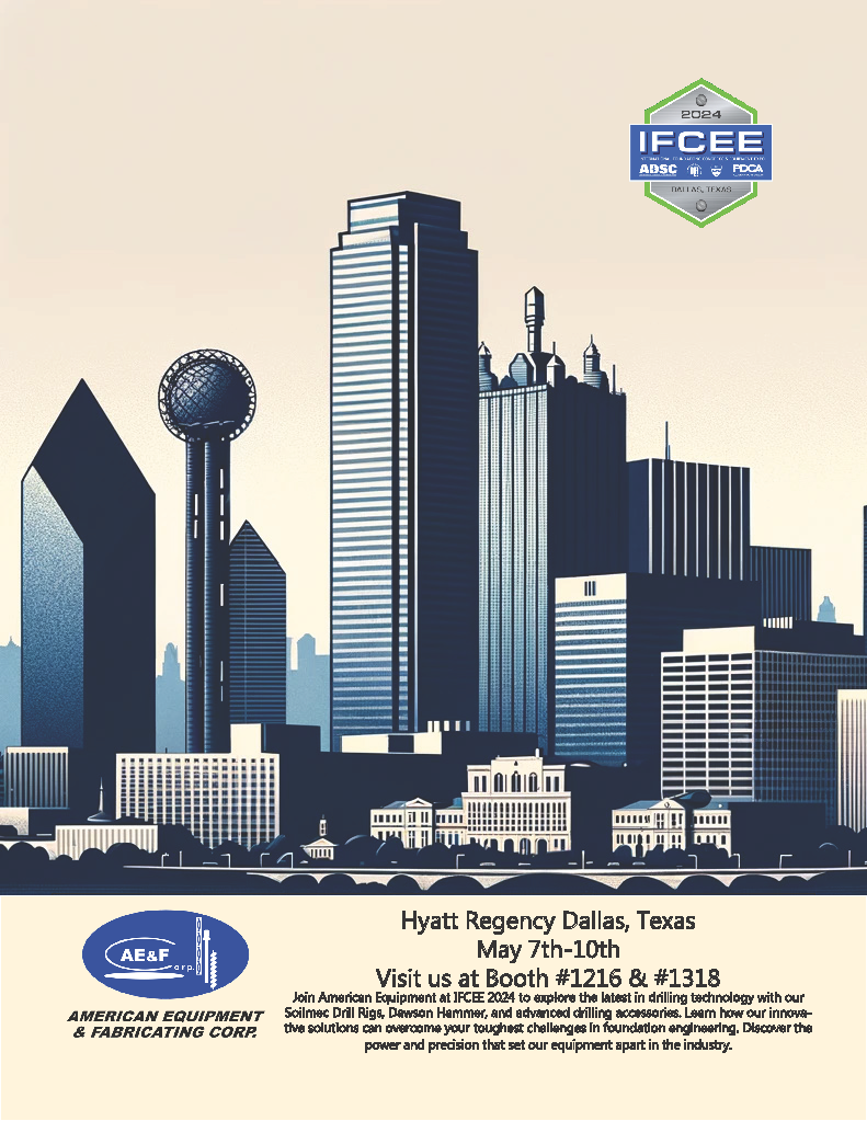 Discover Cutting-Edge Drilling Solutions at IFCEE 2024 with American Equipment!