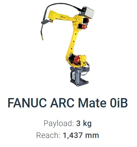 Fanuc Arc Mate OiB Data Sheet