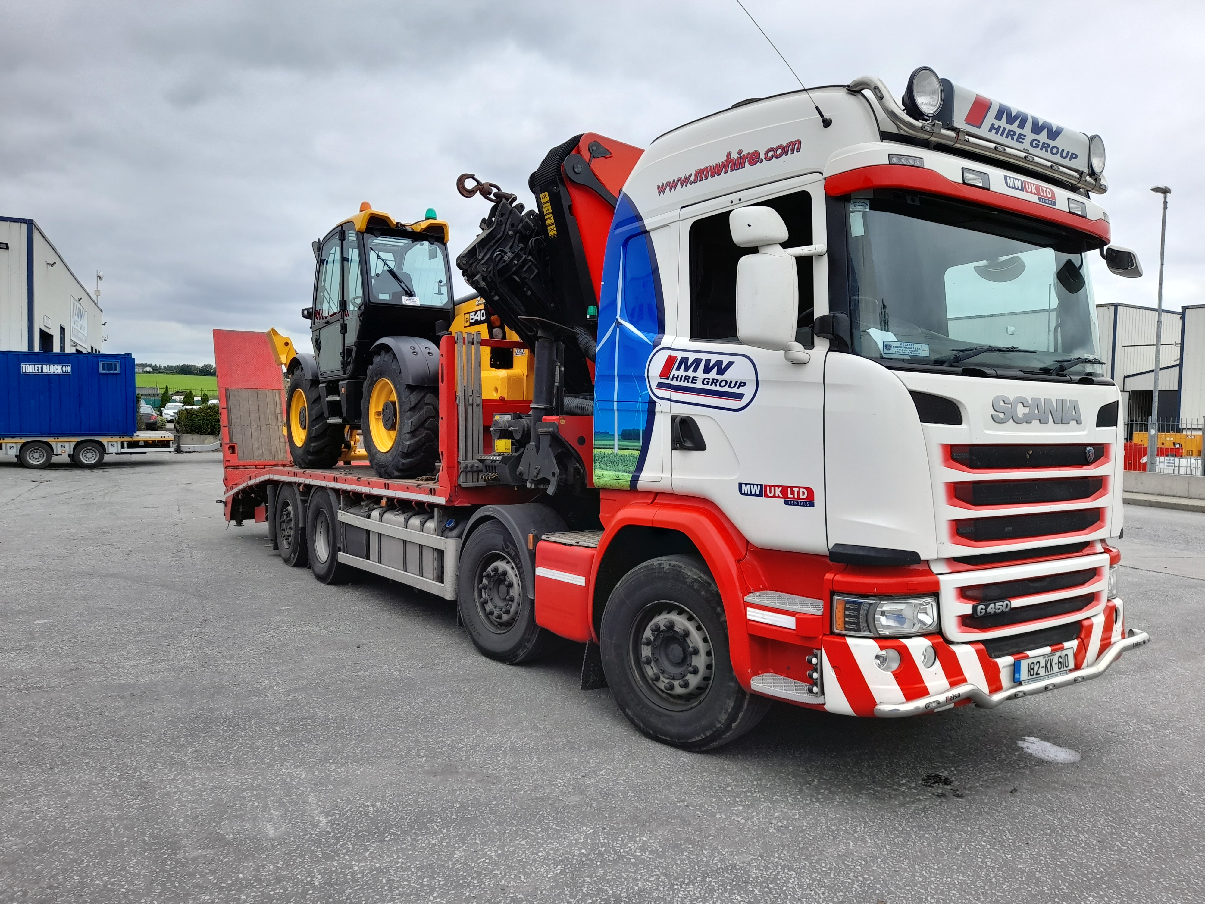 JCB 18 meter SOLD... heading to a Cavan Based Construction Company 