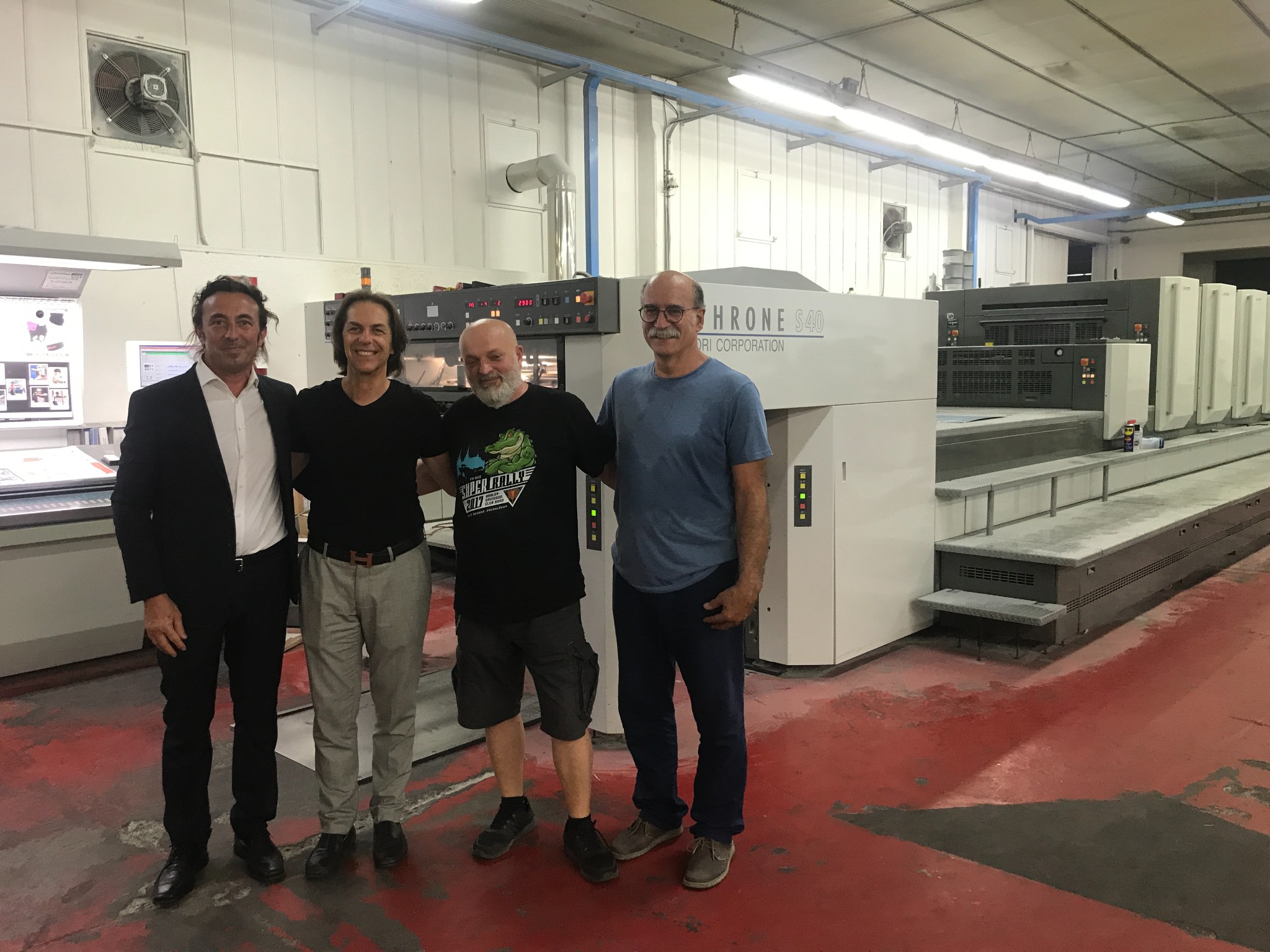 ArtPress renovating with a Komori LS 540+C year 2008