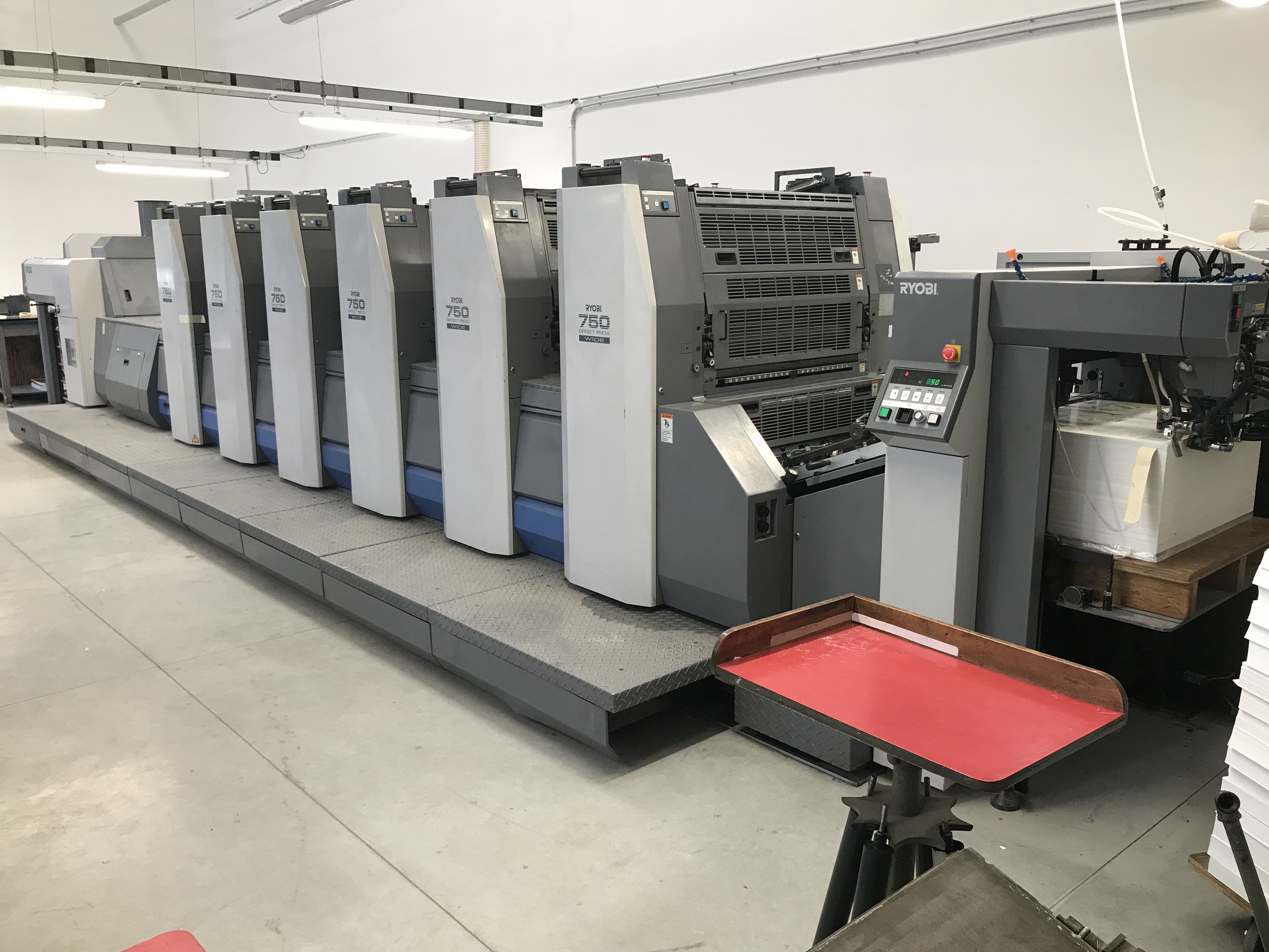 8° macchina alla Tipografia Senesi di Montemurlo