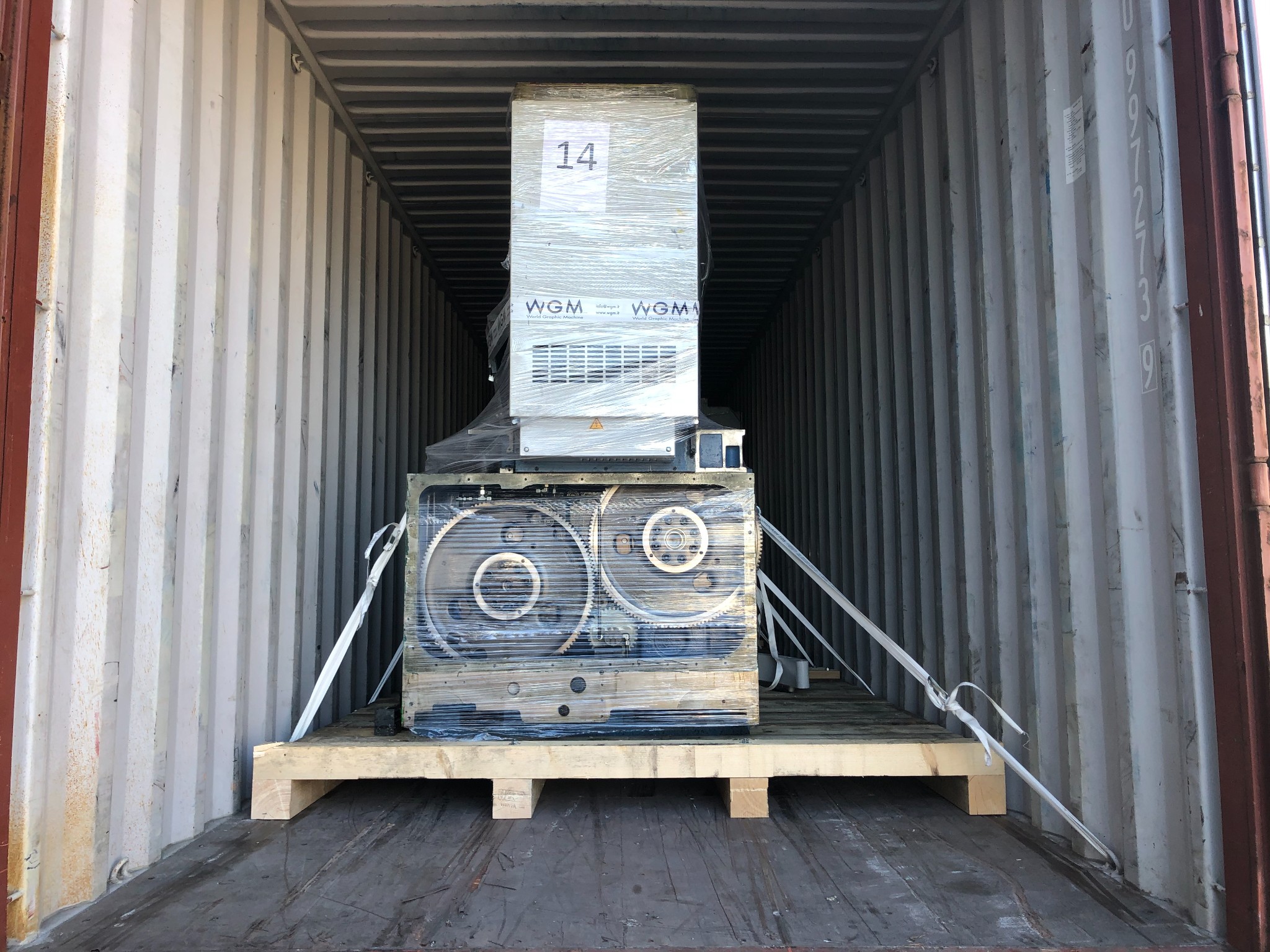 KBA 106-5 purchased from Italian leasing company and immediately sold to China