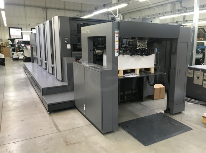 Una nuovissima RMGT 1050ST-4 alla Tipografia La Zecca