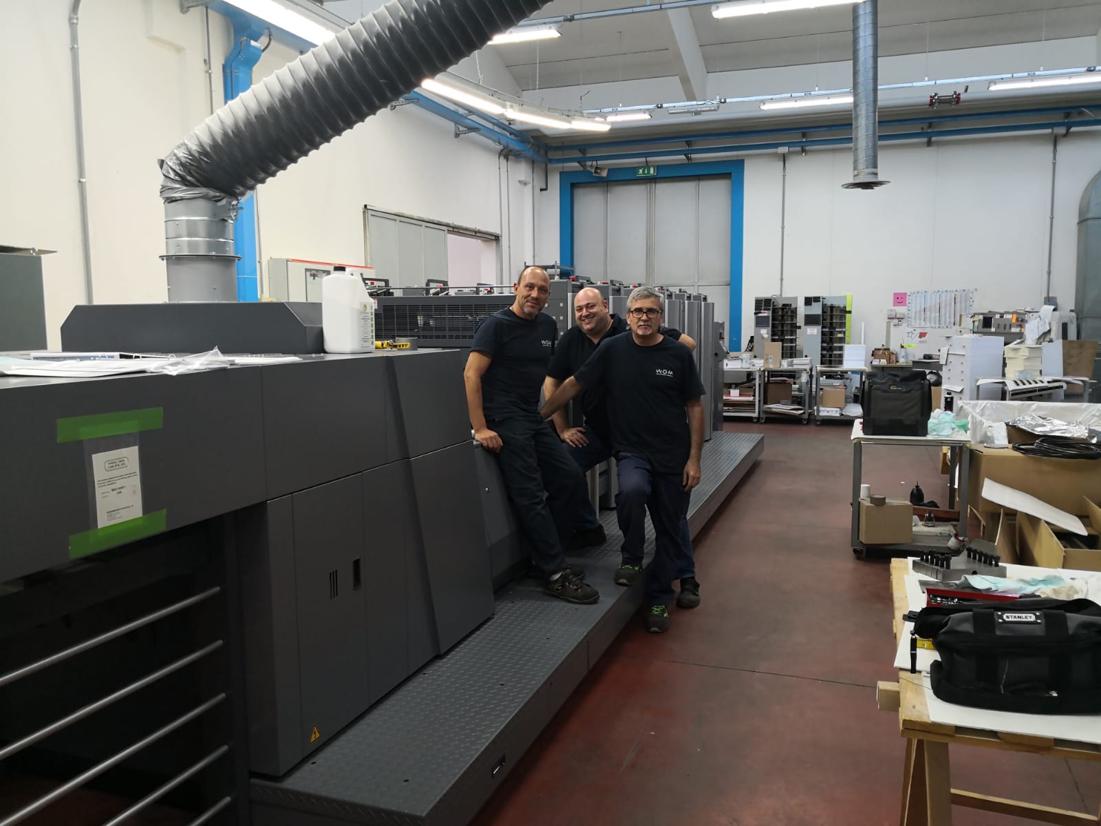 Una nuova RMGT 920ST-5+SLD installata presso Samorani srl