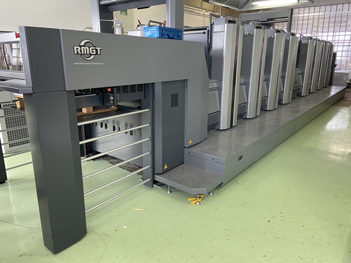 La prima RMGT 970PF-8 in Europa stampa in Italia