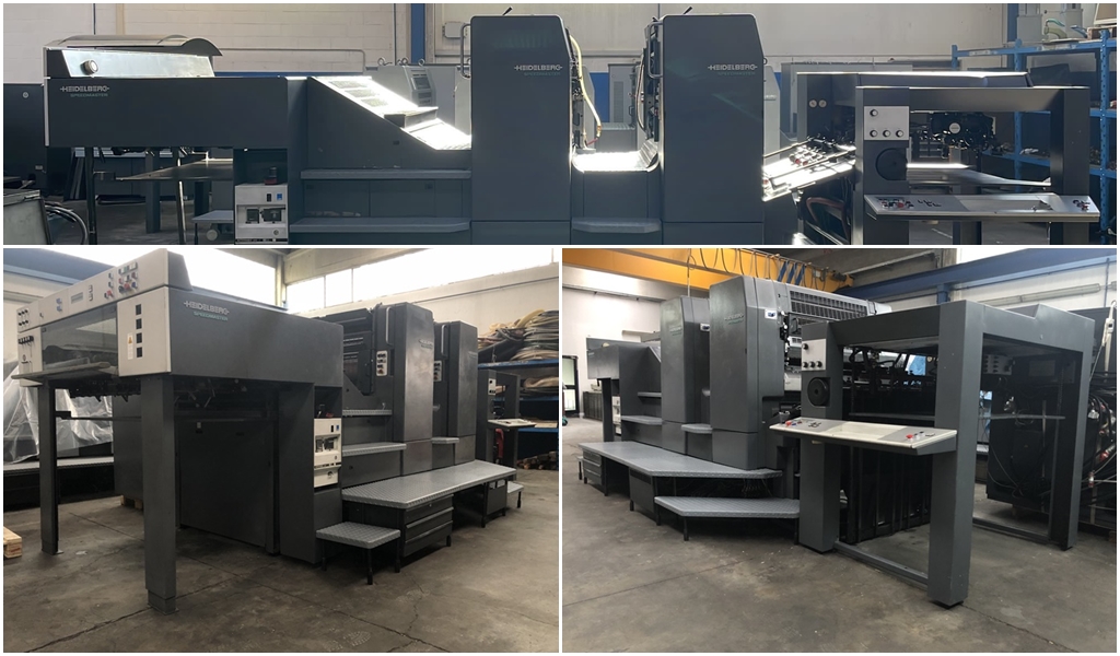 Una post Drupa '95 HEIDELBERG SM 102-2P spedita in Sud America