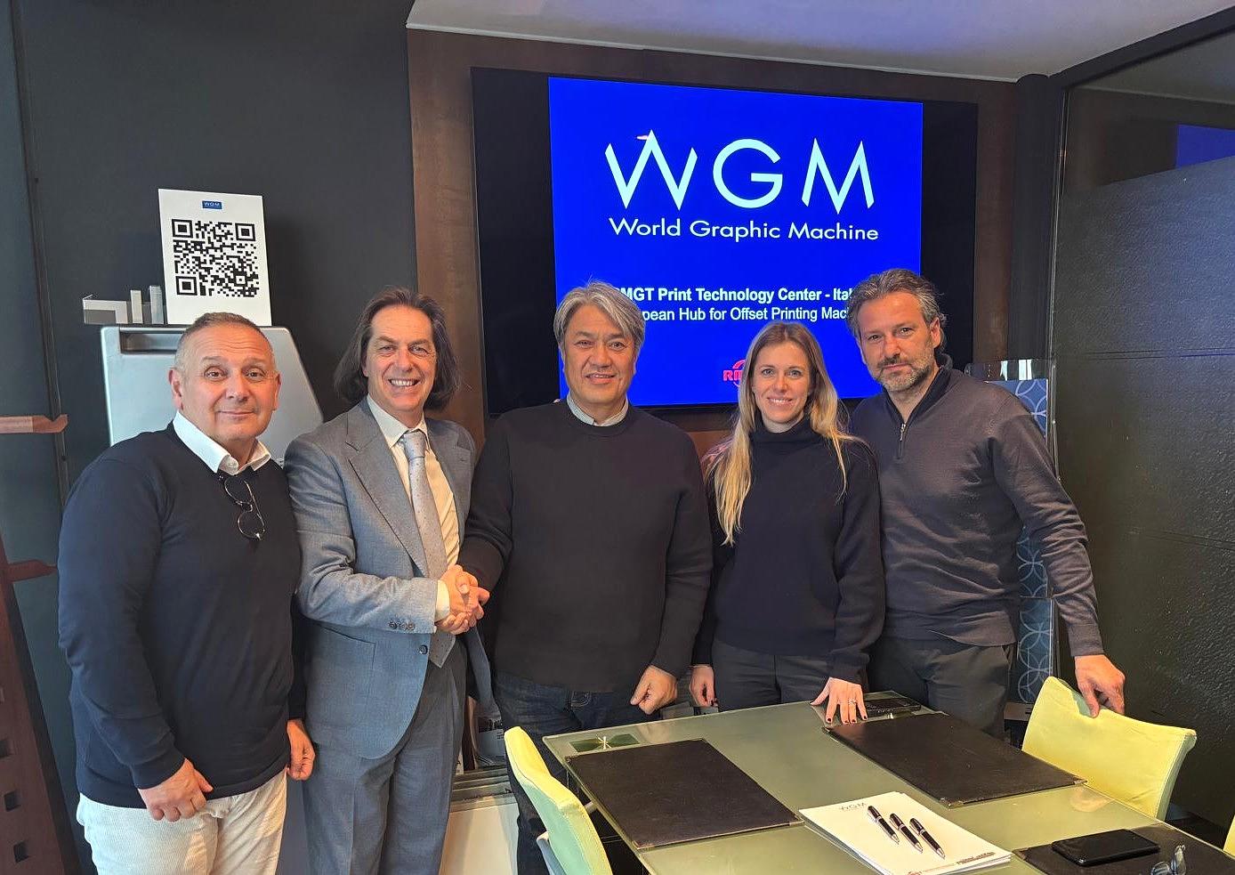 Mr. Kohei Yatsumoto (Senior Advisor) vendite RMGT in visita nel nostro Headquarter.