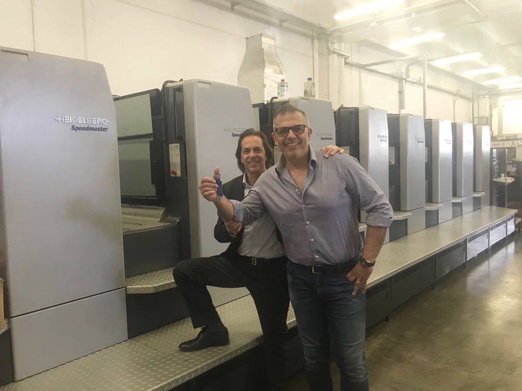 Installata con successo una bellissima Heidelberg SM 102-8P-S