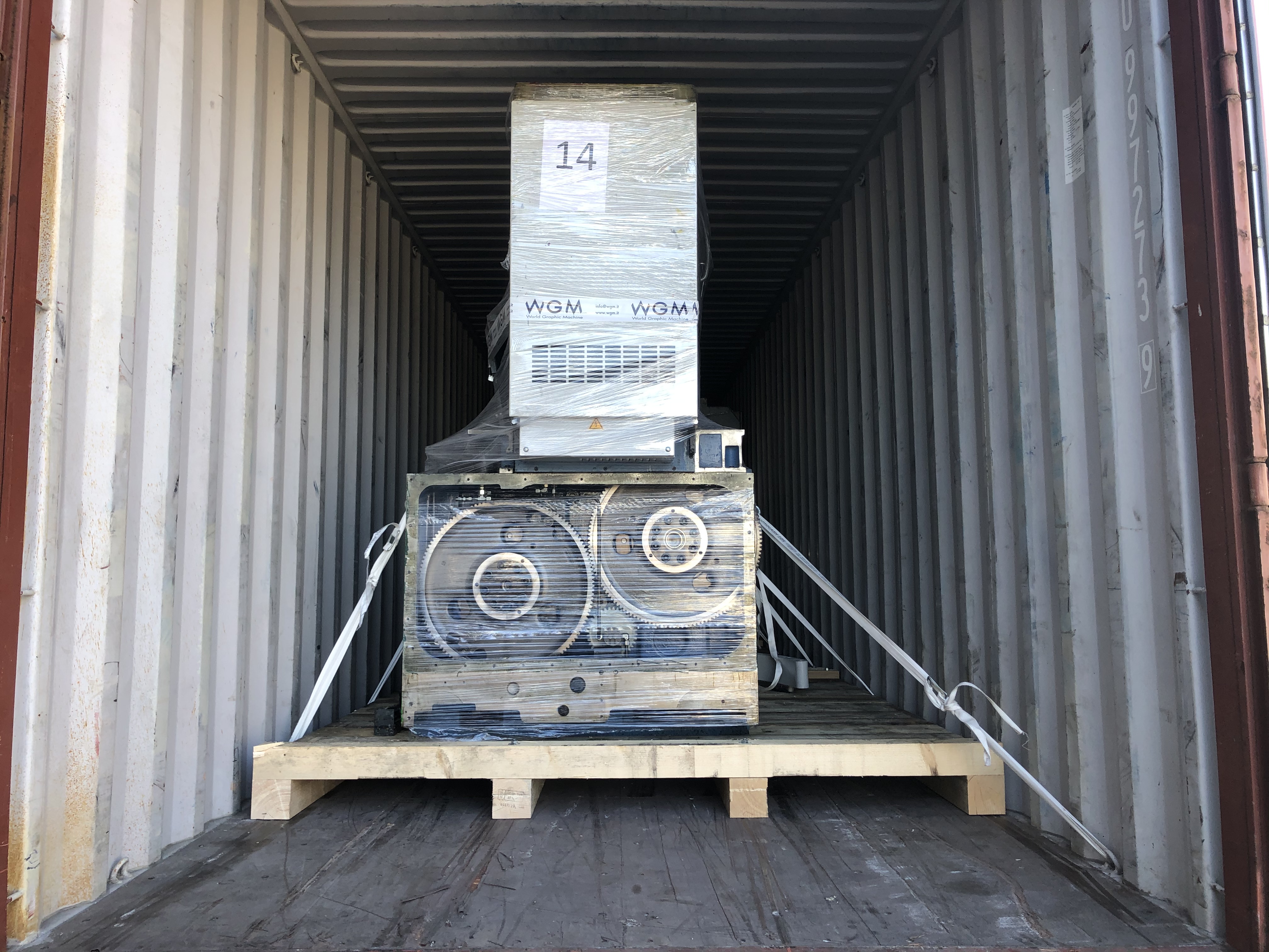 KBA 106-5 acquitata da una società di leasing Italiana e subito venduta in Cina