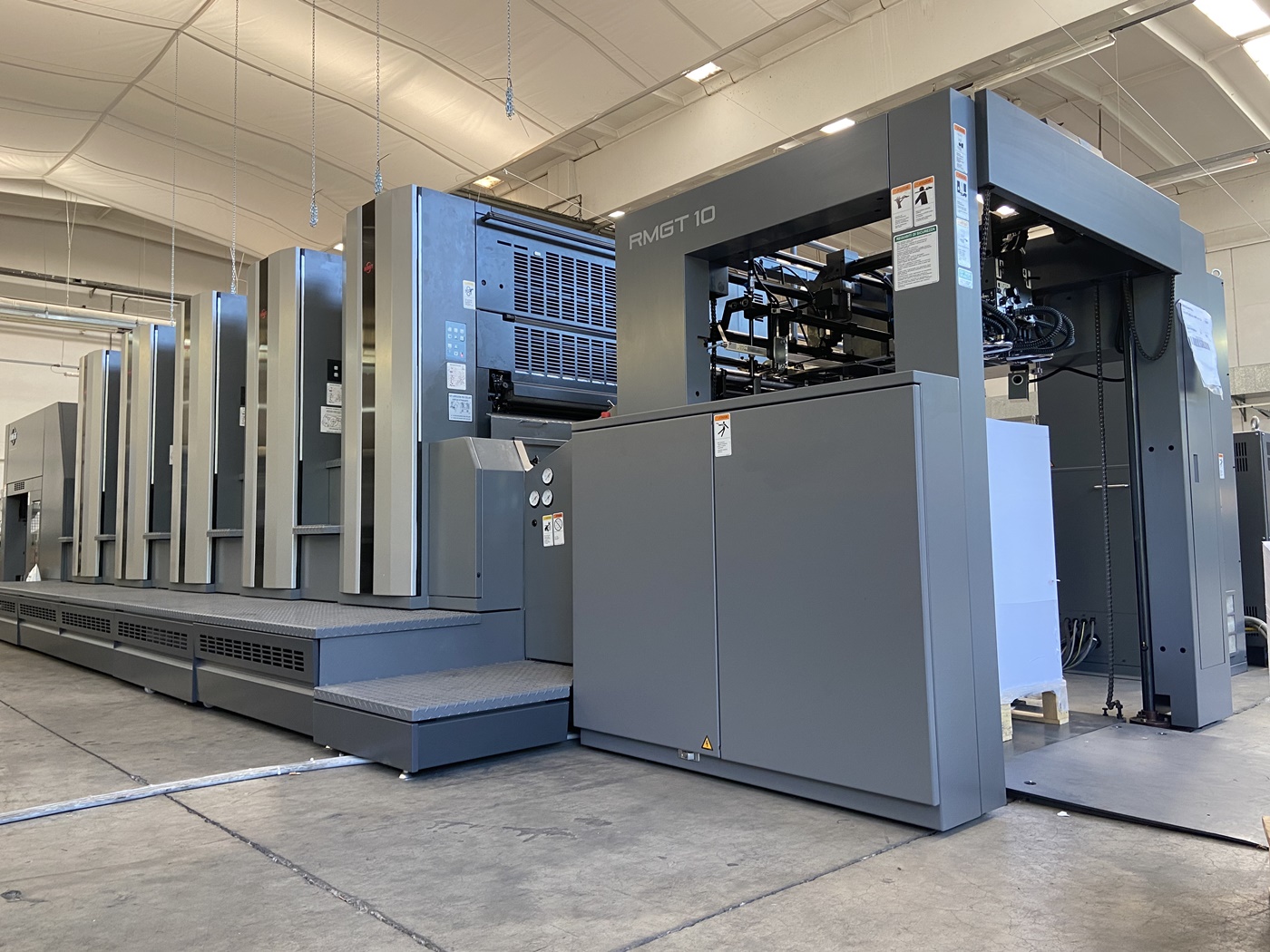 Filograf da oggi stampa su una nuovissima RMGT 1050ST-5