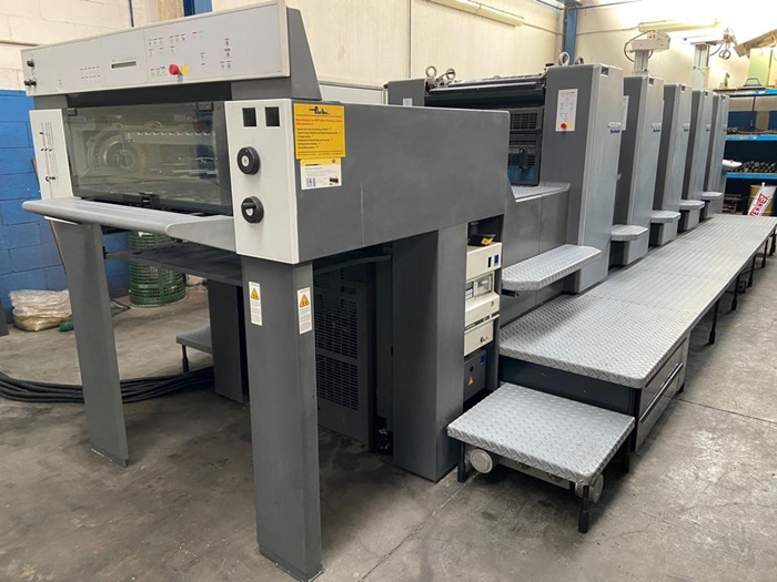 HEIDELBERG SM 74-5P installata in Costa D'Avorio