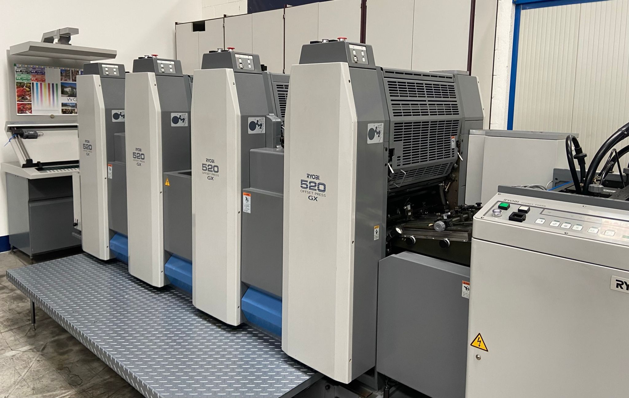 Another 4 colors press at "La Zecca" Printing House