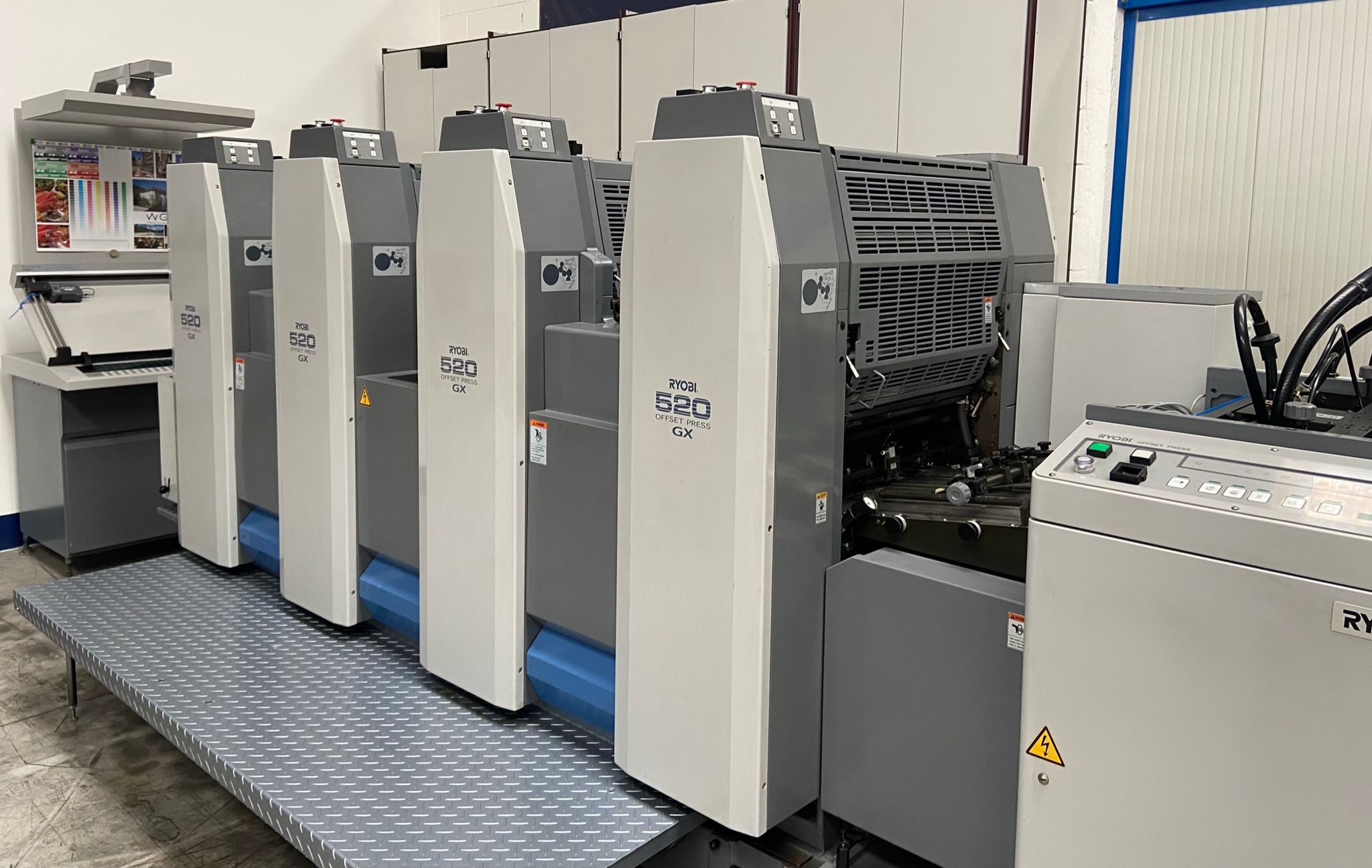 Un'altra 4 colori alla Tipografia La Zecca