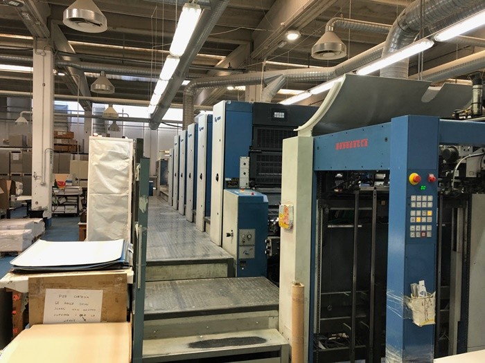 Very nice KBA Ra 105-5+L from Sardegna to Bulgaria