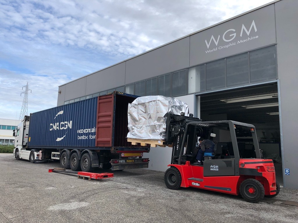 A beautiful RYOBI 924 A on its way to Vietnam