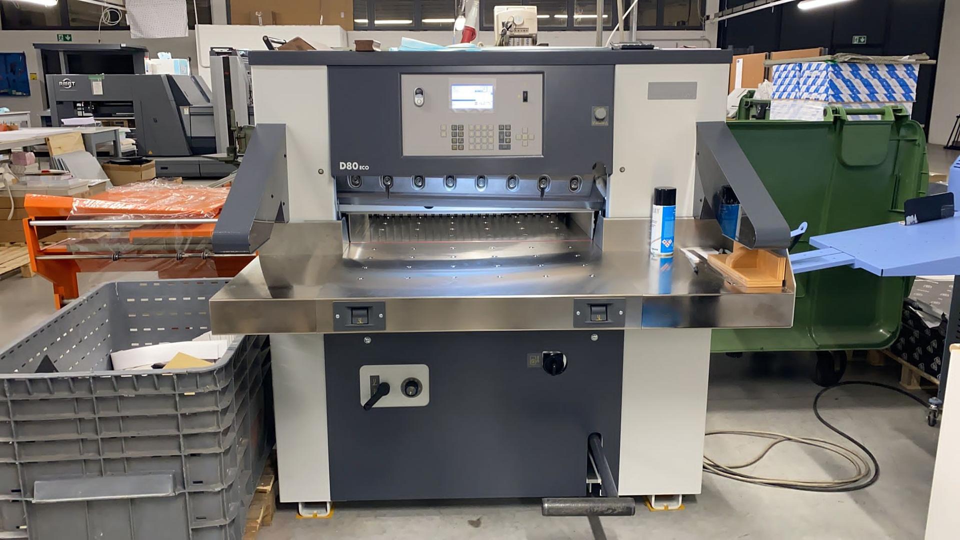 Nuovissimo MOHR 80 ECO alla Tipografia Senesi