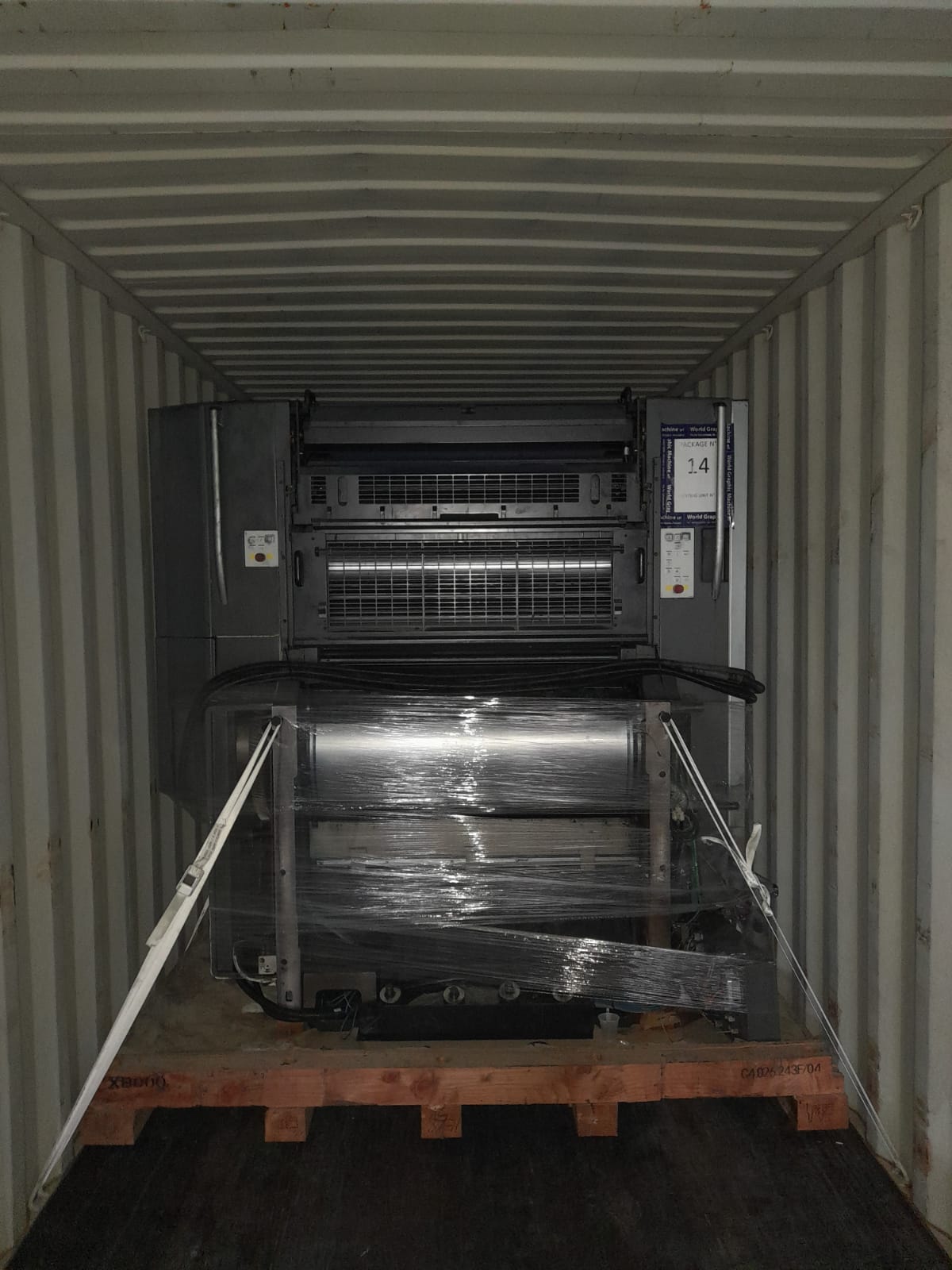 HEIDELBERG CD 102-5 acquistata in Olanda e venduta in Cina