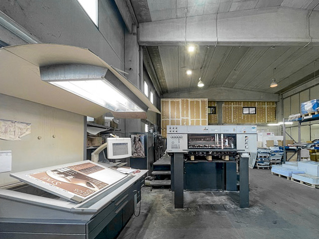 Una bellissima HEIDELBERG CD 102-4 a Brijbasi Art Press INDIA