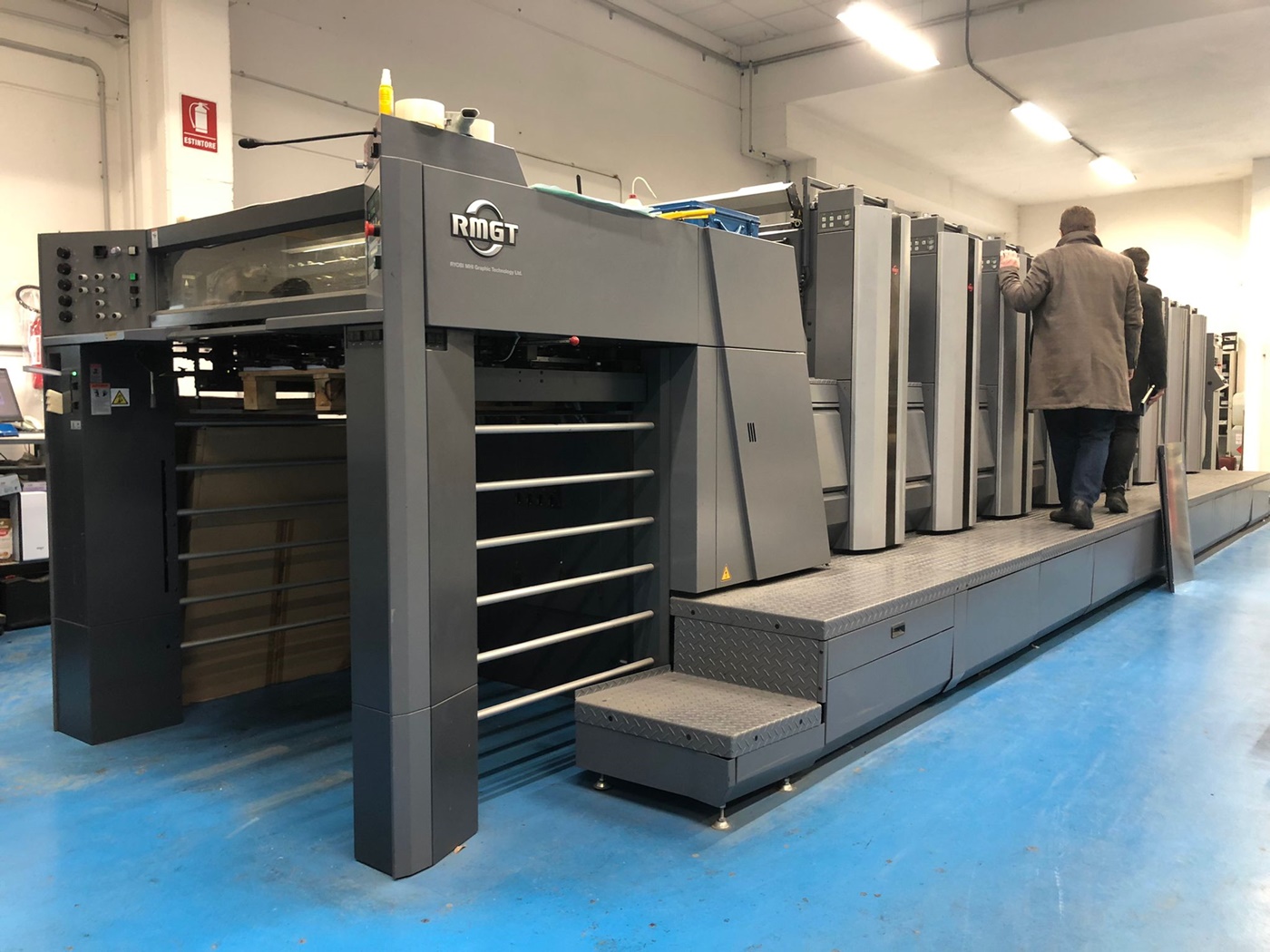 RMGT 920PF-8+CD LED UV semi-nuova spedita negli USA